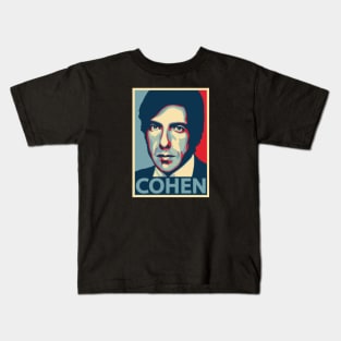 Leonard cohen/Aesthetic art for fans Kids T-Shirt